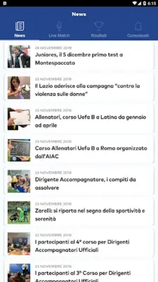 iLND - Lazio android App screenshot 1